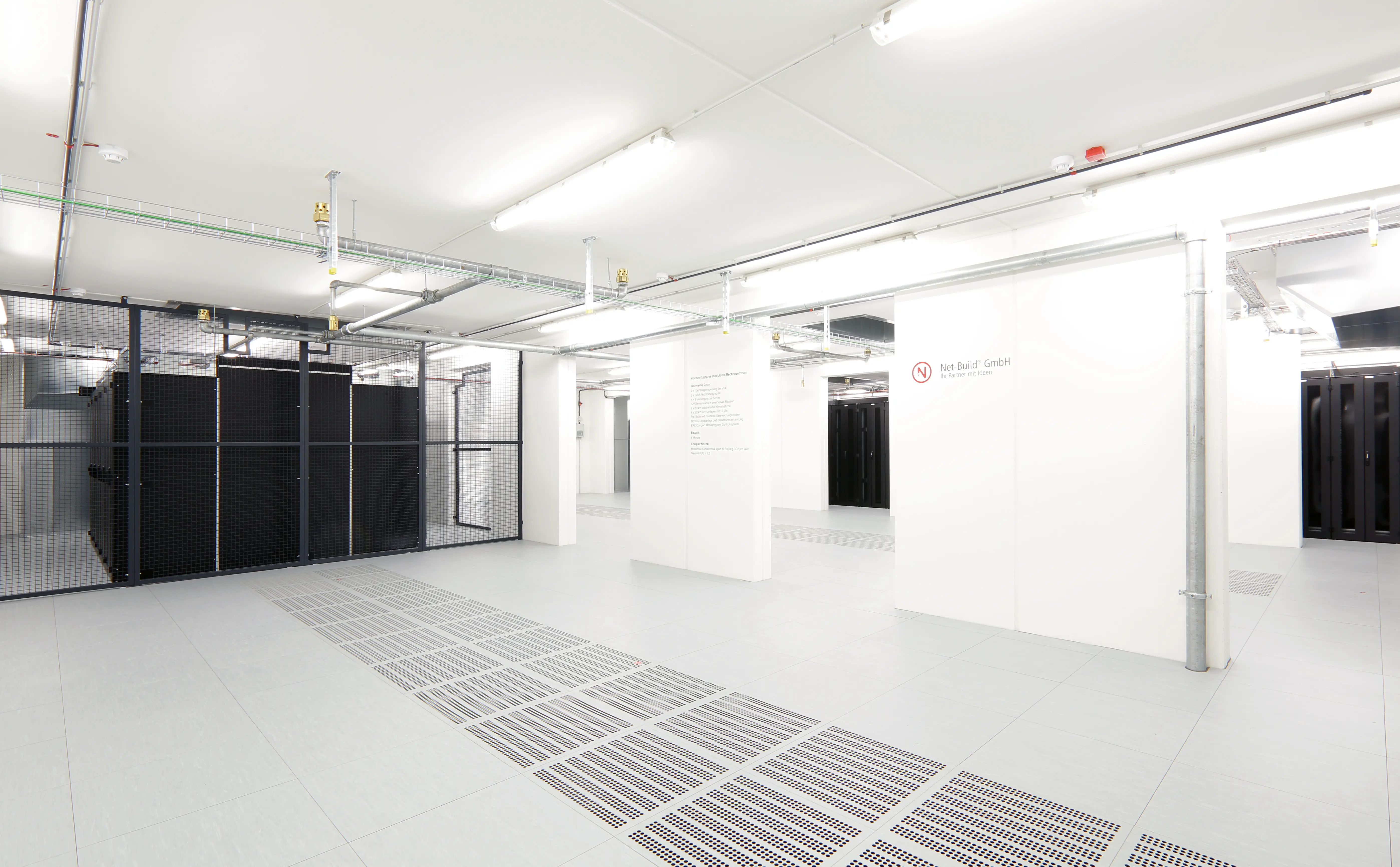 Das saarländische Premium-Rechenzentrum der Net-Build GmbH - Reserveflächen