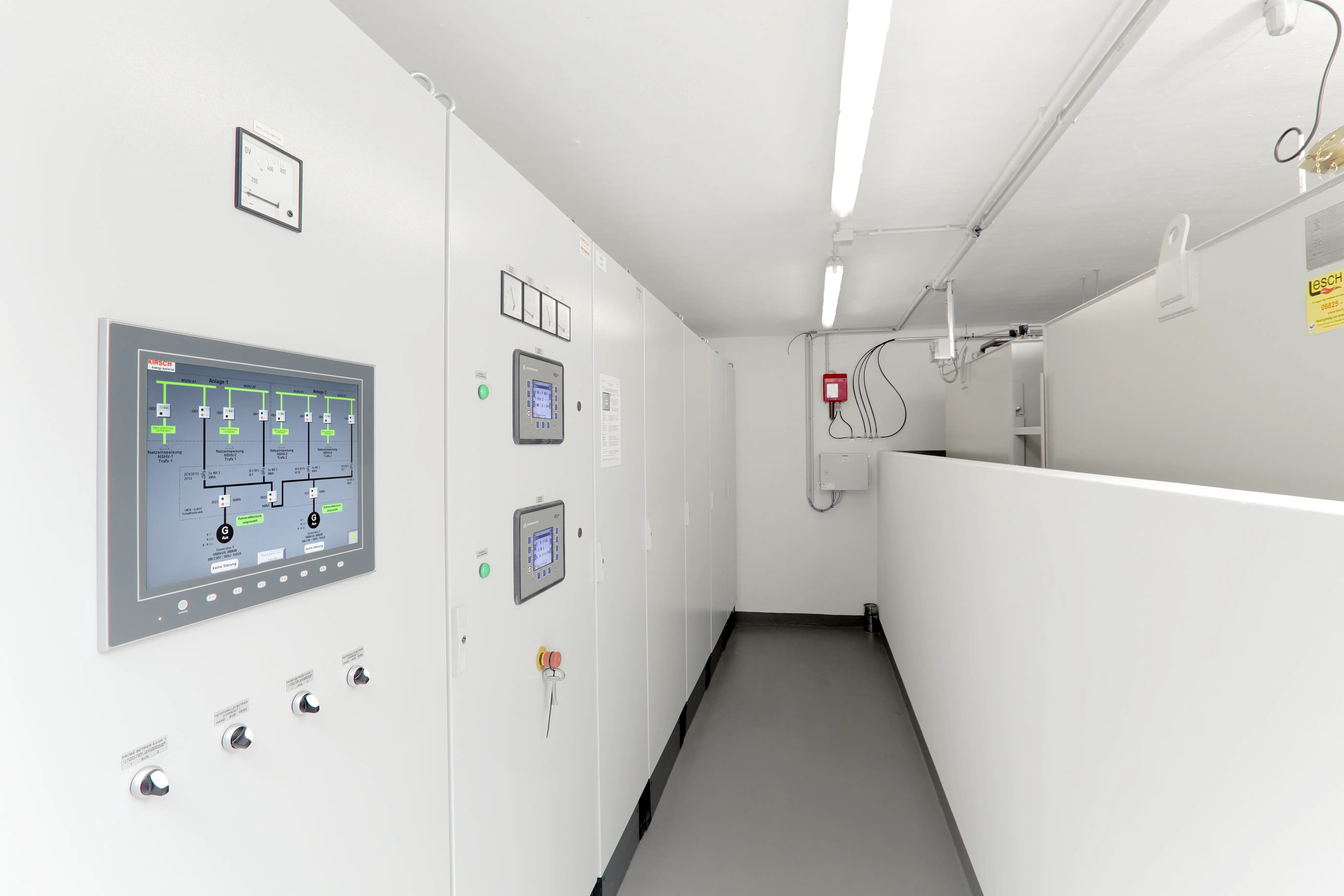 Das saarländische Premium-Rechenzentrum der Net-Build GmbH - Generatorsteuerung