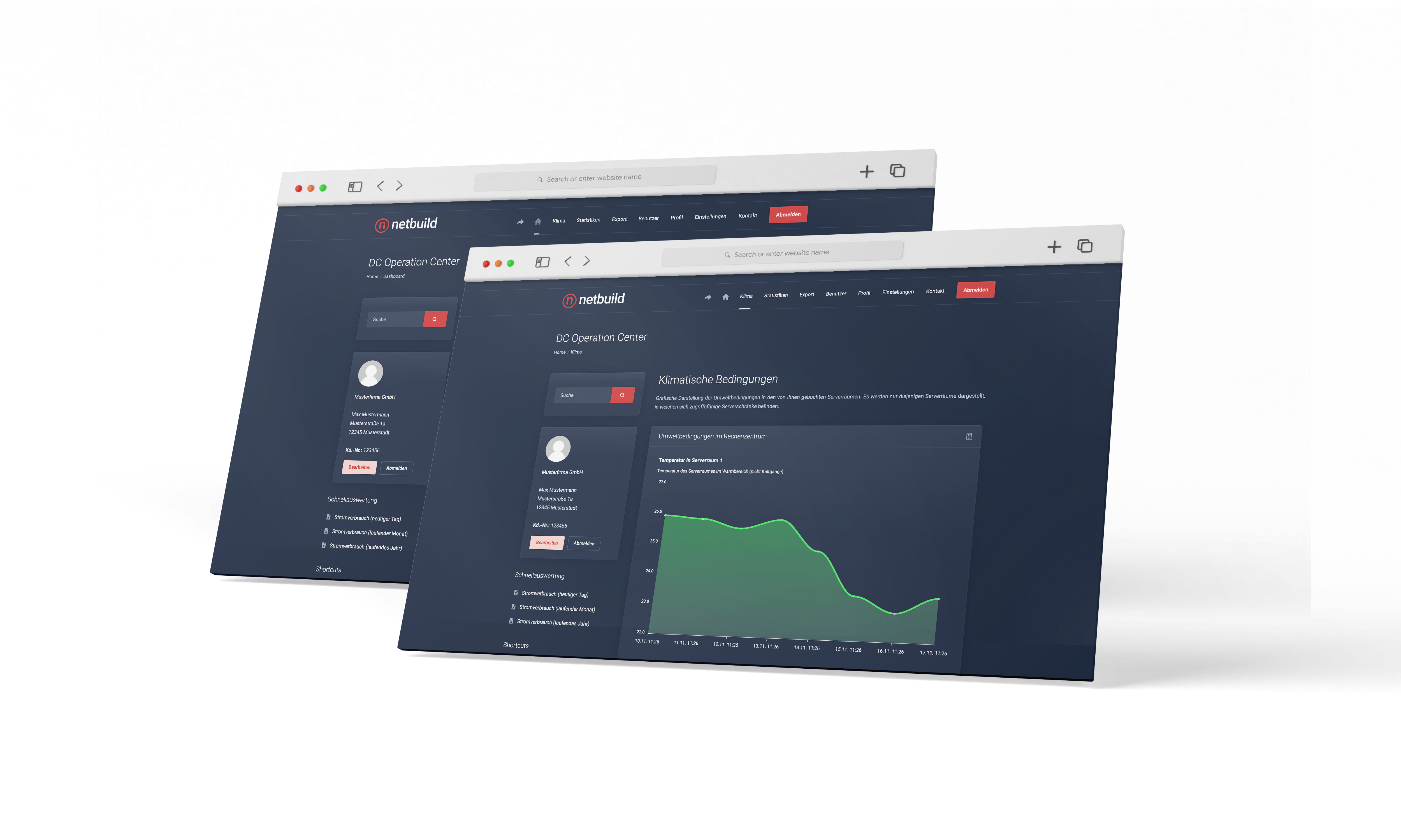 Das saarländische Premium-Rechenzentrum der Net-Build GmbH - Alles im Blick mit unserem DCOC